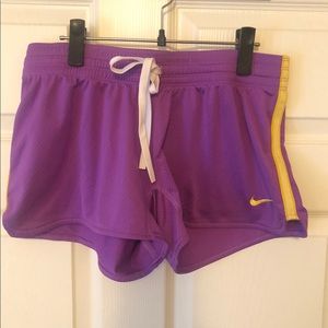 Nike dryfit workout shorts - lilac, SizeS